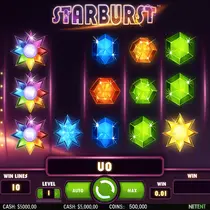 Cazeus - Starburst - Klassisk Slot