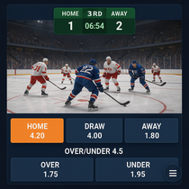 Cazeus - Ice Hockey Betting - Live Odds