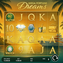 Cazeus - Mega Fortune Dreams Slot Game - Progressive Jackpot