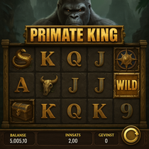 Cazeus - Primate King - Høy Volatilitet Slot
